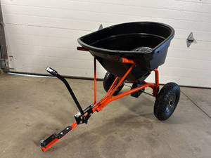 Brand New Agri-Fab 130-lb Capacity Broadcast Tow-Behind Spreader