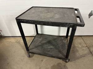 lot 5 image: Two Tier Utility Cart
