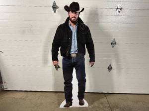 Lifesize Rip from Yellowstone Cardboard Stand Up