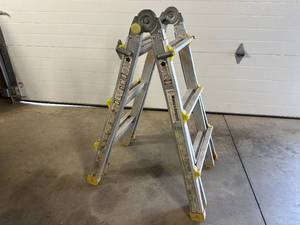 lot 12 image: Cosco Aluminum Multi-Use Ladder System