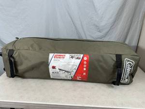 lot 39 image: Coleman Queen Size Air Mattress with Frame and Pump