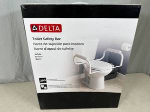 lot 62 image: New Delta Toilet Safety Bar  Handles