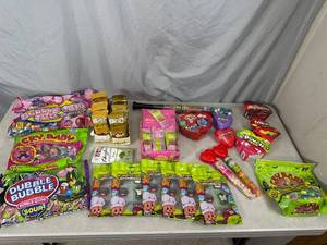 lot 111 image: Assorted Bubblegum, Candy, Chocolate, and More