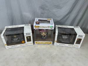 lot 112 image: New Harry Potter and Hook Funko Pop Collectibles