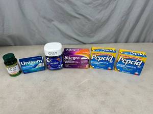 lot 134 image: New Pharmacy Items, Allegra, Pepcid, Etc