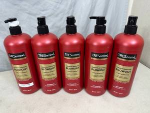 lot 148 image: 5 New Bottles of TRESemmme Keratin Smooth Blowout Shampoo and Conditioner