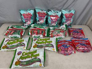 lot 179 image: Assorted Candy, Cotton Candy, Junior Mints, Fruti Chews, Caramel Apple Pops