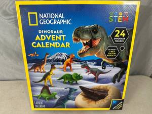 lot 184 image: New National Geographic Dinosaur Advent Calendar with 24 Dinosaurs and T-Rex Tooth Replica
