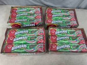 lot 233 image: 4 New Cases of Airheads Extremes Sour Gummy Candy