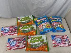 lot 247 image: Large Lot of Suckers, Blow Pops, Caramel Apple Pops, Etc