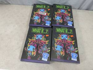 lot 264 image: 4 New Collectible Funko Marvel What If... T-Shirts