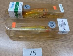 lot 75 image: Two New big fishing lures, diver and a floater