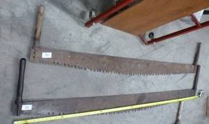lot 95 image: 5-12 foot Two-Man Saw