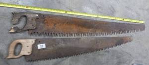 lot 98 image: Two serious cut saws