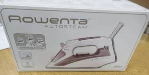 lot 126 image: New in box, Rowenta auto steam iron