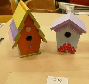 lot 196 image: Two bird houses