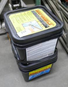lot 219 image: 1-12 buckets of 14 lb roofmelt
