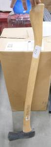 lot 224 image: Like New Yardworks 3.5lb Axe and a log wedge
