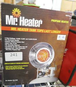 lot 241 image: New Mr Heater 10-15,000 btu