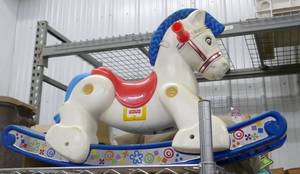 lot 280 image: Fisher Price riding pony