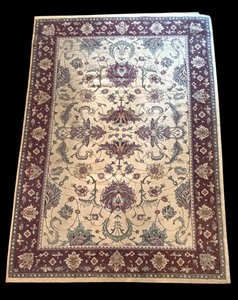 lot 182 image: Sears Marrasheen Gobi Decorative Rug  Color Ivry (Florals)