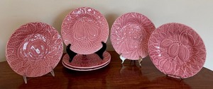 lot 179 image: Set of Six Bordallo Pinheiro Plates