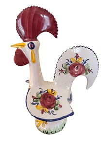 lot 162 image: Decorative Portugal Ceramic Rooster