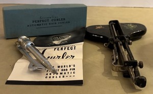 lot 267 image: Antique 1880 Jewel Stitcher Hand Tool and Streamline Perfect Curler
