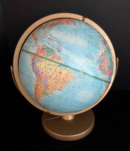 lot 256 image: Vintage Replogle Rotating Globe