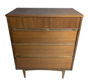 lot 295 image: Vintage Mid Century Wooden Dresser