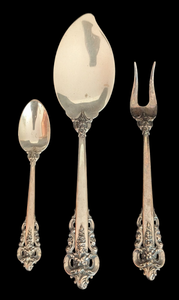 Wallace Baroque Sterling Silver Serving Utensils