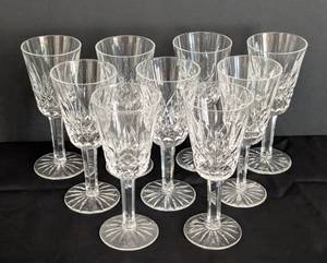 lot 16C image: Waterford Crystal Lismore Cordial Glasses