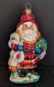 lot 146 image: Christopher Radko Firefighter Santa