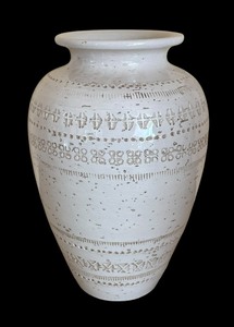 lot 345 image: Bitossi Aldo Londi Italian Ceramic Vase for Pier 1 Imports