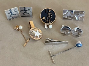 lot 361 image: Tie Clips and Cufflinks