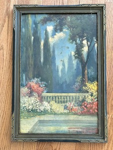 lot 396 image: Midsummer Magic Framed Print by R. Atkinson Fox