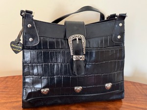 lot 226 image: Vintage Leather Handbag