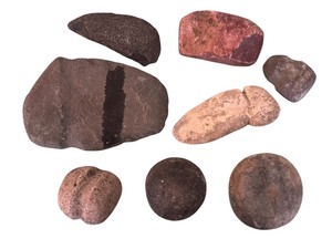 lot 239 image: Native American Antique Mauls and Ax Heads  Native American Artifacts