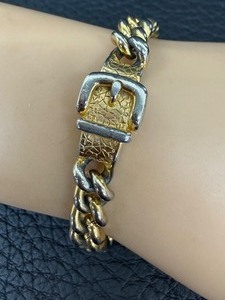 lot 20CC image: Vintage Two Tone Burberry Bracelet