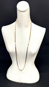 lot 22C image: 14k Gold Necklace Chain