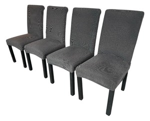lot 24 image: Four Fine Chairs with Slip Covers