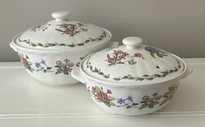 lot 111 image: Casual Gourmet Garden by Noritake Bowls with Lids