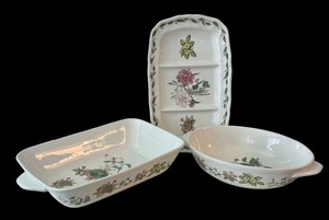 lot 33 image: Three Noritake Casual Gourmet Garden Serving Pieces