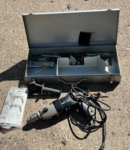 lot 140 image: Porter Cable Hammer Drill with Case