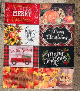 lot 128 image: Eight Wonderful Themed Doormats