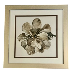 lot 56 image: Framed Floral Art Print