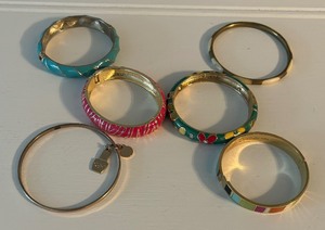 lot 70 image: Six Bracelets by Kade Spade, OPI and More