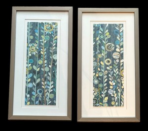 lot 222 image: Navy Blue Sky Crop Prints by Candra Boggs