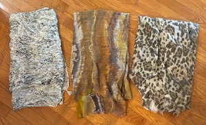 lot 232 image: Three Stylish Scarves