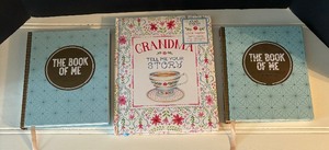lot 273 image: New The Box of Me Do It Yourself Memoire and Grandma Tell Me Your Story Book
